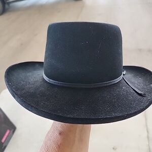 VTG resistol non conforming vaquero cowboy hat made in texas